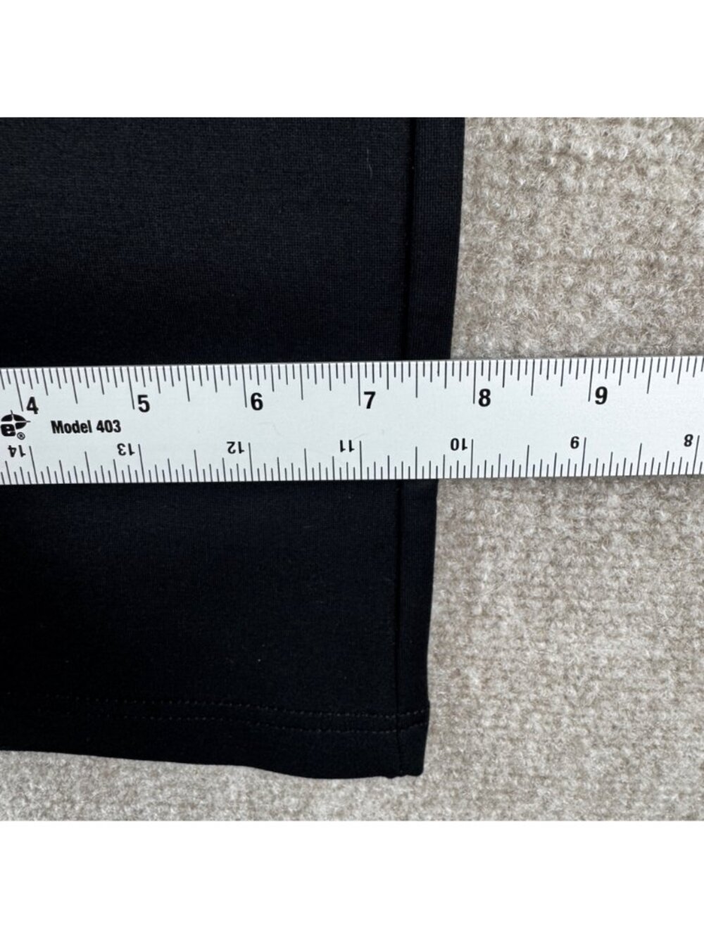 Betabrand 7 Pocket Straight Leg Dress Pant Yoga Pants M Black Businesscore NWOT - Picture 11 of 12